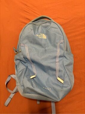 The North Face Vault Backpack in Light Blue